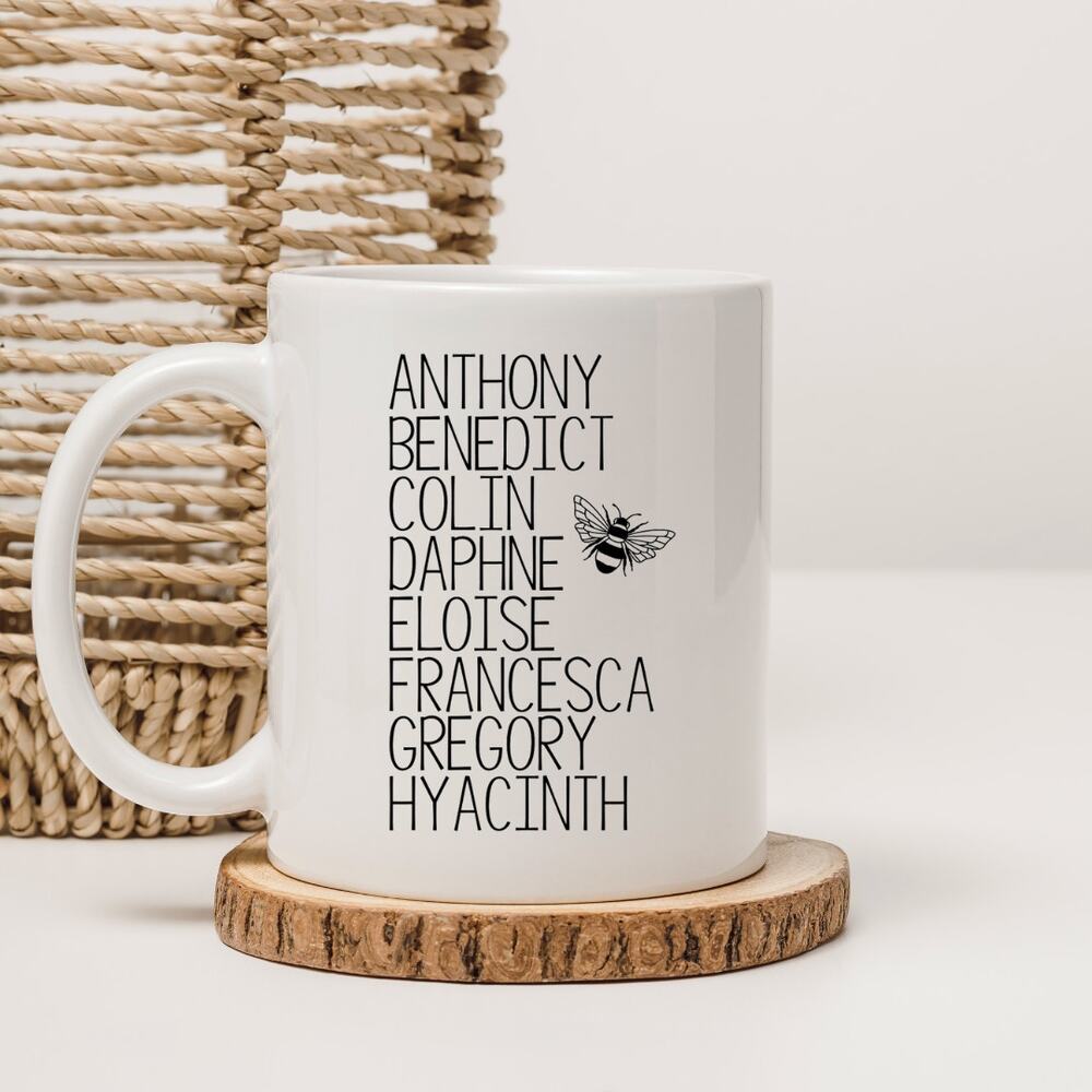 Bridgerton Family 15 oz Coffee Mug TV Show Netflix Dishware 15